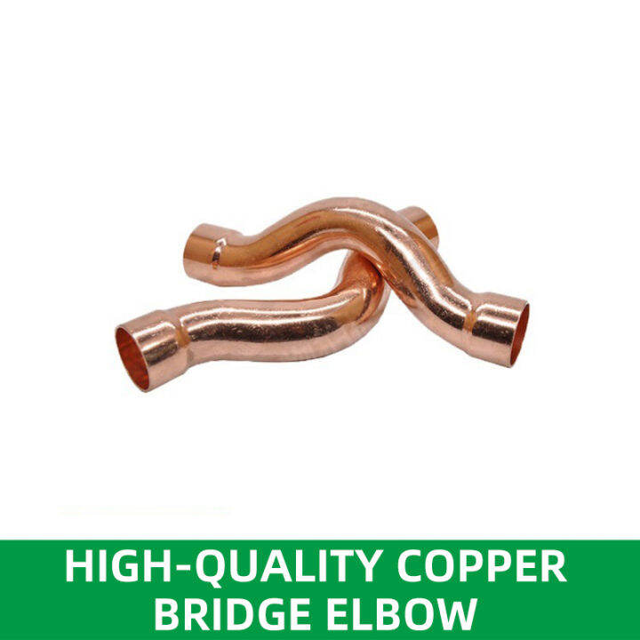 Red Copper Welded Copper Elbow Bridge Elbow Arch Bridge Bow Back Socket