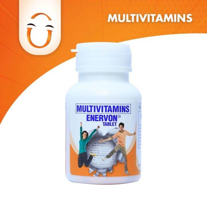 Enervon Multivitamins 30 Sugar Coated Tablets Lazada PH