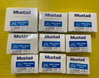 เบ็ดกุญแจ เบ็ดตกปลา Mustad  No.20008 ก้นห่วง สแตนเลสแท้ อย่างดี (บรรจุ 100 ดวงทุกเบอร์) อุปกรณ์ตกปลา