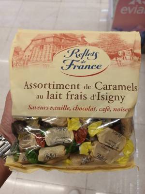 Reflets De France Assortiment De Caramels300g. ลูกอมรสคาราเมล300กรัม