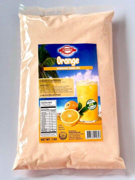 Orange Powdered Juice 1kg Lazada PH
