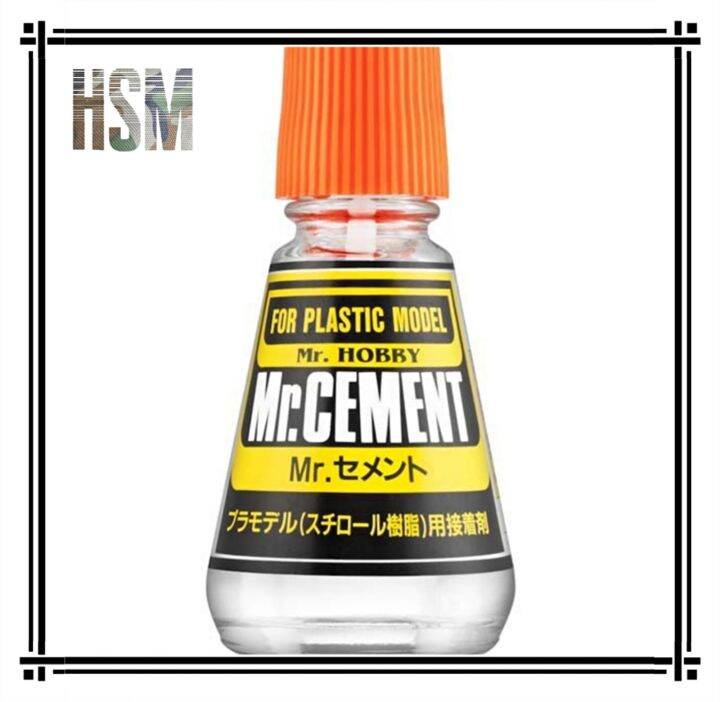 [Mr.Hobby] MR.CEMENT Glue for Plastic Model 25ml [MC124] Lazada