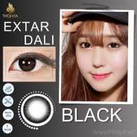 คอนแทคเลนส์ EXTRA DALI​ BLACK​ ✨ ยี่ห้อ BEAUTYLENS ; Color Gary / Brown / Black