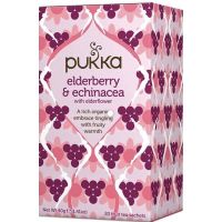 ( Elderberry &amp; Echinacea Organic ) 20 Bags Pukka