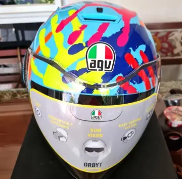 Helm agv store half face original