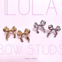 Confetti Sunday Lola Bow Stud Earrings