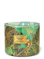 เทียนใหญ่ BATH &amp; BODY WORKS candle 3 wick Waikiki beach coconut ขนาด 411 g.