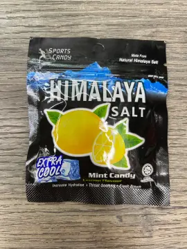 Himalaya Salt Mint Lemon Extra Cool Sports Candy (12 Pack) FREE Shipping