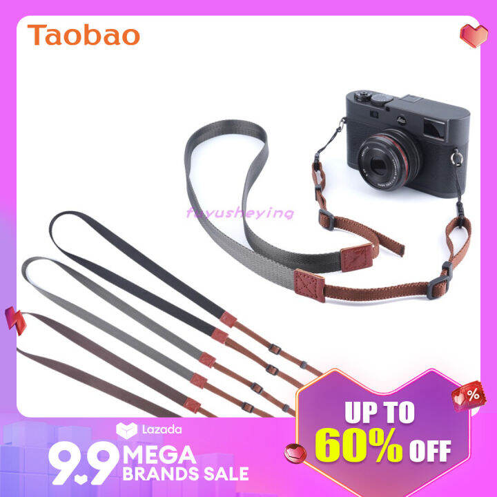 Suitable for Sony Black Card RX100 Zv1 Ricoh GR3/2 Canon G7X Camera Hand Rope Wrist Strap Strap