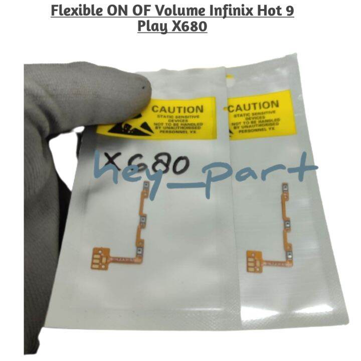 Infinix Hot 9 Play Flexible Flexibel Tombol Dalam On Off Volume Infinix ...
