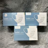Welcare disposable medical face mask for kids หน้ากากอนามัยทางการแพทย์เวลแคร์ สำหรับเด็ก 50 ชิ้น/กล่อง