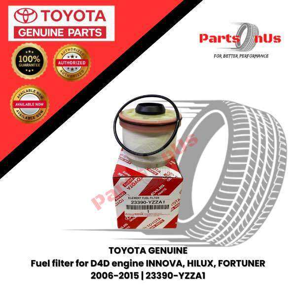 Toyota Genuine Fuel filter for D4D engine INNOVA, HILUX, FORTUNER 2006