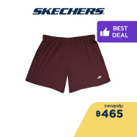 Skechers สเก็ตเชอร์ส กางเกงขาสั้นผู้หญิง Women Performance Shorts - SP22Q4W367-WINE