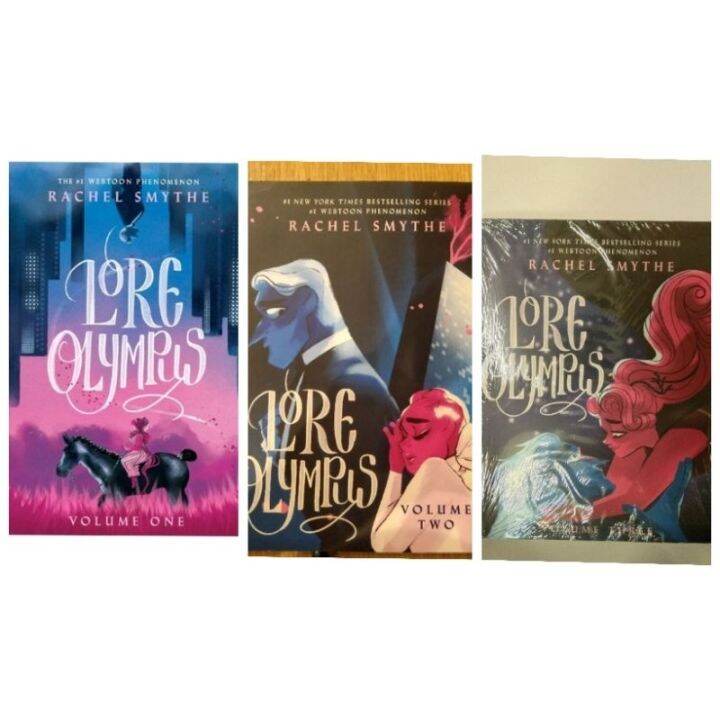 Lore of Olympus Vol 1- 3 by Rachel Smythe(tradepaper) | Lazada PH