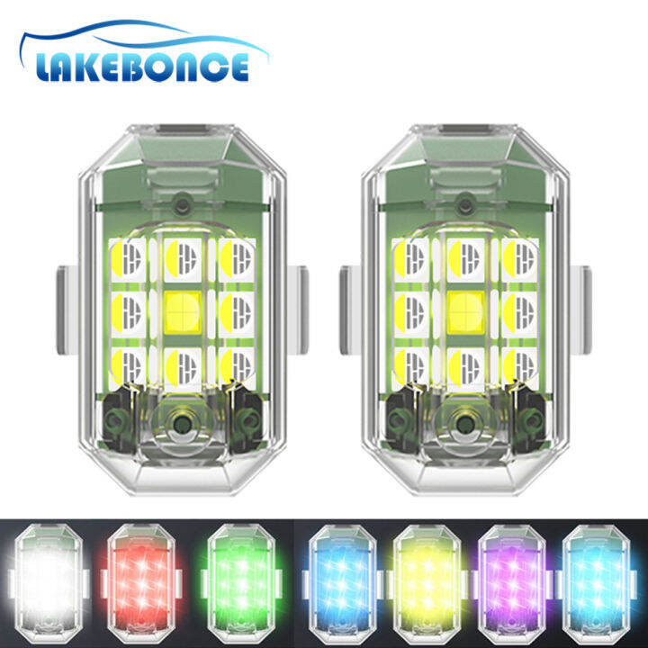 7 Colors Strobe Light Remote Control Underwater Flash Drone Strobe