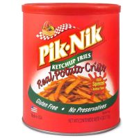 ปิคนิค มันฝรั่งทอดกรอบซอสมะเขือเทศ Pik Nik Ketchup Fried Real Potato Crisps 113g.