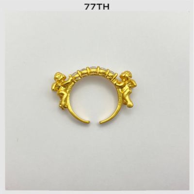 77th Cupid crystal ring