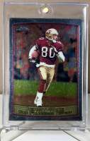 JERRY RICE ? การ์ดสะสมอเมริกันฟุตบอล ? NFL TOPPS CHROME ?? San Francisco 49ers ?