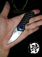 PPP Zero Tolerance Knives ZT0022​ วัสดุ​ใบ:CPM-20CV​ ระบบ​แฟมล็อค​ฟิ​บเปอร์​