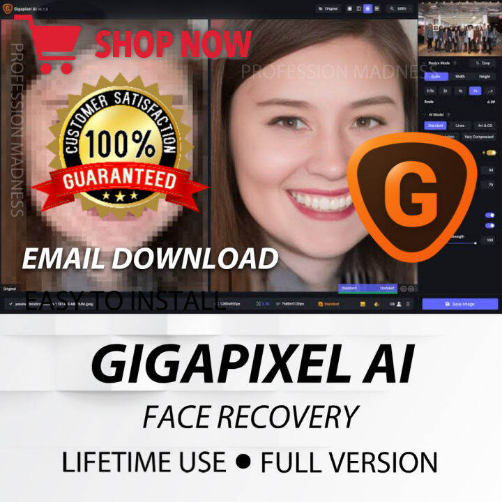 Topaz Gigapixel AI (Activated) | Lazada PH