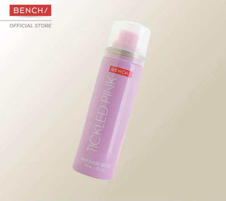 BENCH/ TICKLED PINK Deo Body Spray Cologne/Fragrance/Perfume 50 ML Lazada PH