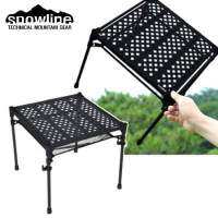 Snowline Cube Backpacker Table - เบาด้วยท๊อปจากอลูมิเนียม และโครงทำจากคาร์บอน