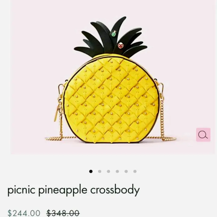 KATE SPADE Picnic Pineapple crossbody | Lazada PH