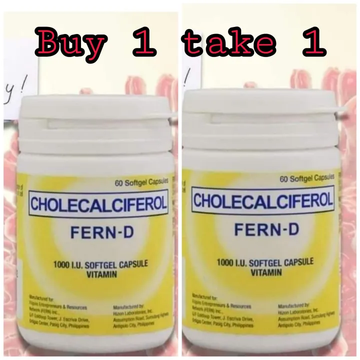 FERND buy 1 take 1 promo 100 Original !!!! (60 softgel per bottle