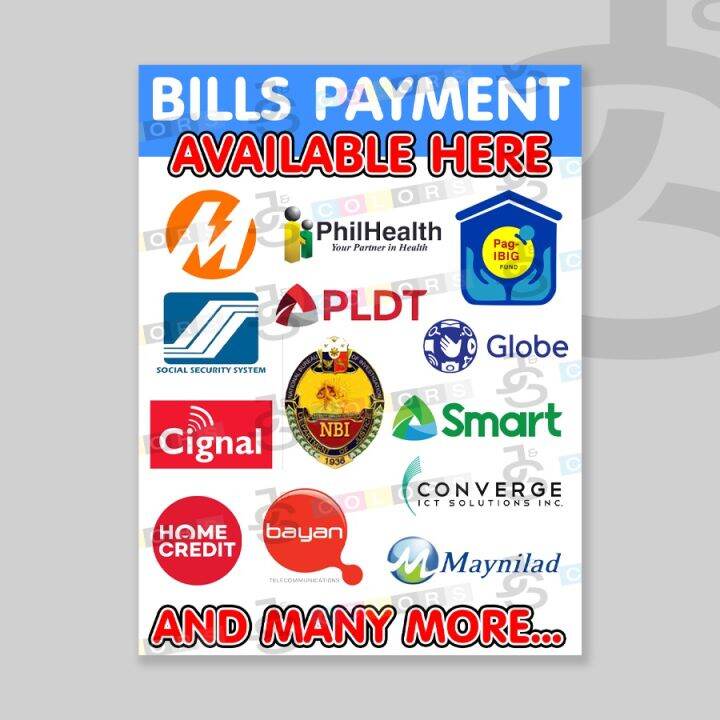 Bills Payment Business Tarpaulin Lazada PH