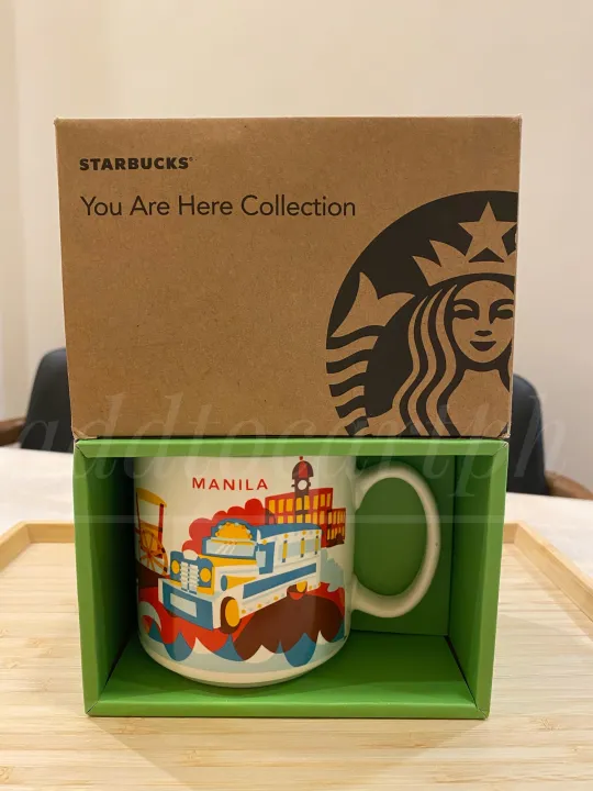 Starbucks mug Manila- You are here collection | Lazada PH