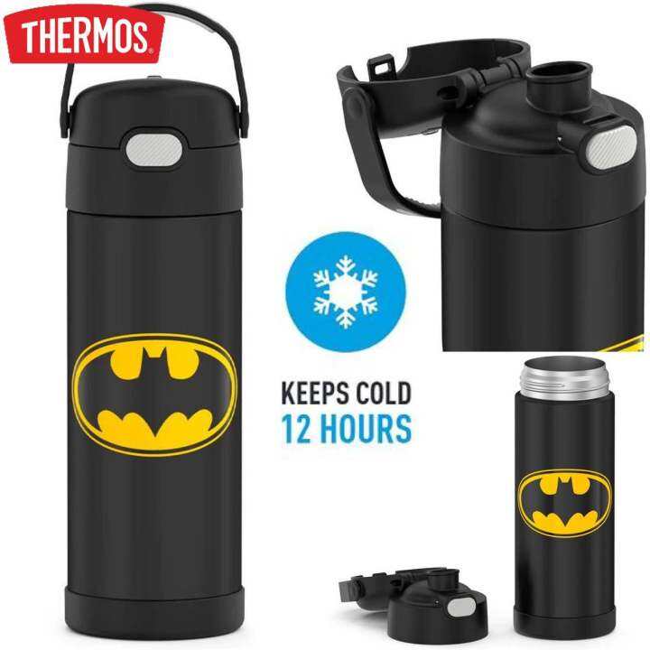 กระติกน้ำ-thermos-funtainer-16oz-ยกดื่ม-กระติกน้ำสูญญากาศ-เก็บร้อน-เย็น-ได้-12-ชั่วโมง