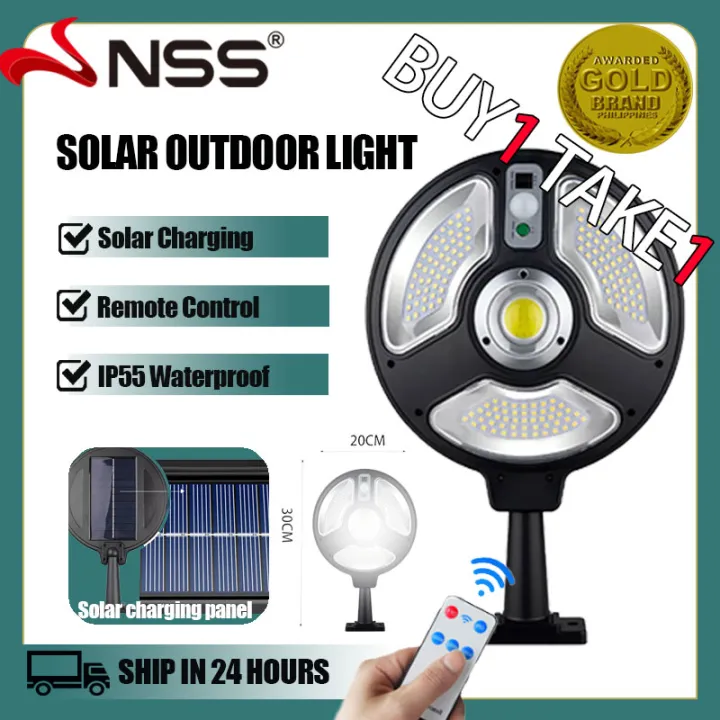 Nss Buy1 Take1 Original High Light Outdoor Solar Sensor Wall Light ...