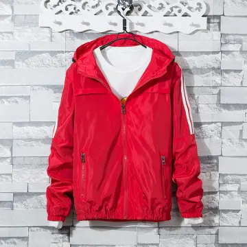 Red jacket sale clothing