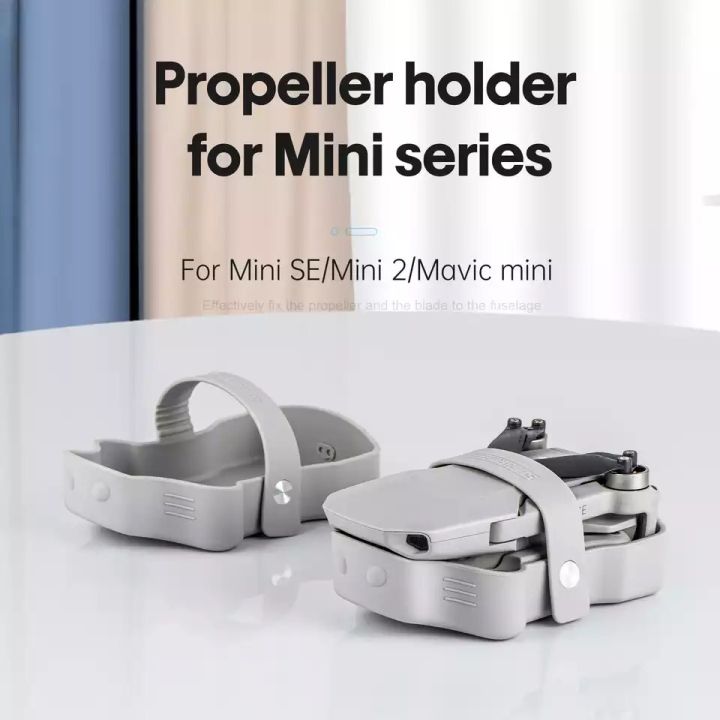 startrc-dji-mavic-mini-mini-2-se-mini-2-mini-se-propeller-motor-holder-fixed-gimbal-protector-stabilizers-blade-props-drone-accessories-silicone-2in1