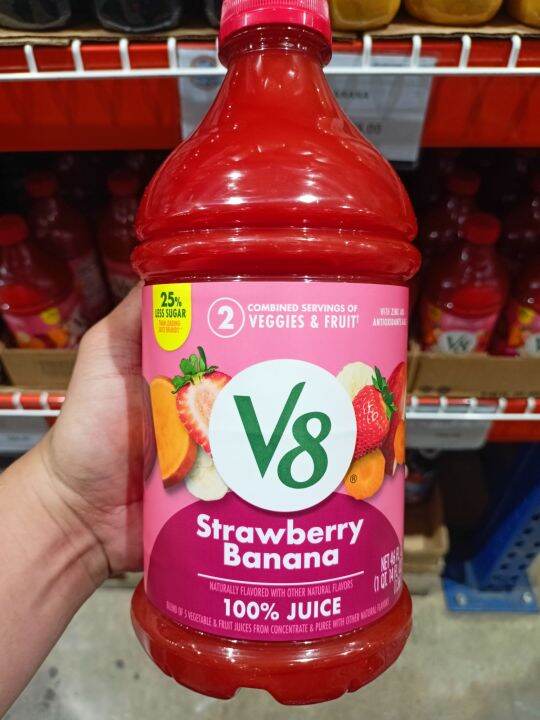 V8 Strawberry Banana 100 Juice 1.36L Lazada PH