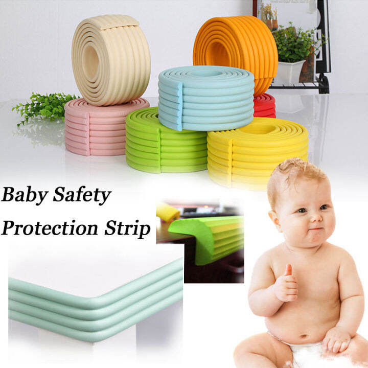 Baby Safety Bumper Strip Children Table Corner Protector Guard Desk