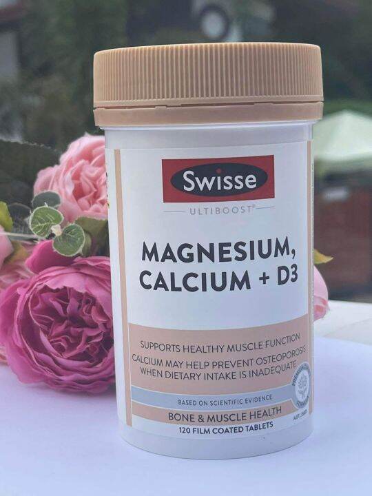 Swisse Ultiboost Magnesium Calcium + Vitamin D 120 TabletsIMPORTED FROM AUSTRALIA Lazada PH