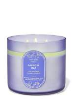 เทียนหอม Bath and Body works กลิ่น candle 3 wick Laundry Day