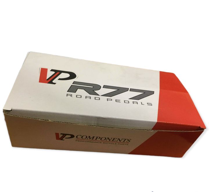 บันไดคลีตจักรยานเสือหมอบ-vp-r77-ใช้กับรองเท้าเสือหมอบ-บล็อคแน่น-สีสวย