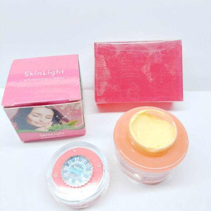 Cream Wajah Skinlight Original+Sabun Pink Bisa Dipakai Siang Hari N ...