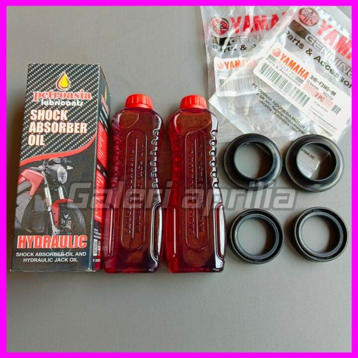 PAKET LENGKAP OLI DAN SEAL SHOCK NMAX/SEAL SHOCK DEPAN NMAX/SEAL TUTUP