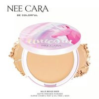 Neecara MATTE PRESSED POWDER 2WAY&amp;OIL FREE แป้งแบบแมตต์ 21-22 10g.