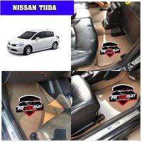 พรมปูพื้นรถยนต์ NISSAN TIIDA (แถมฟรีแผ่นรองส้นเท้ากันสึกมูลค่า 250.-฿