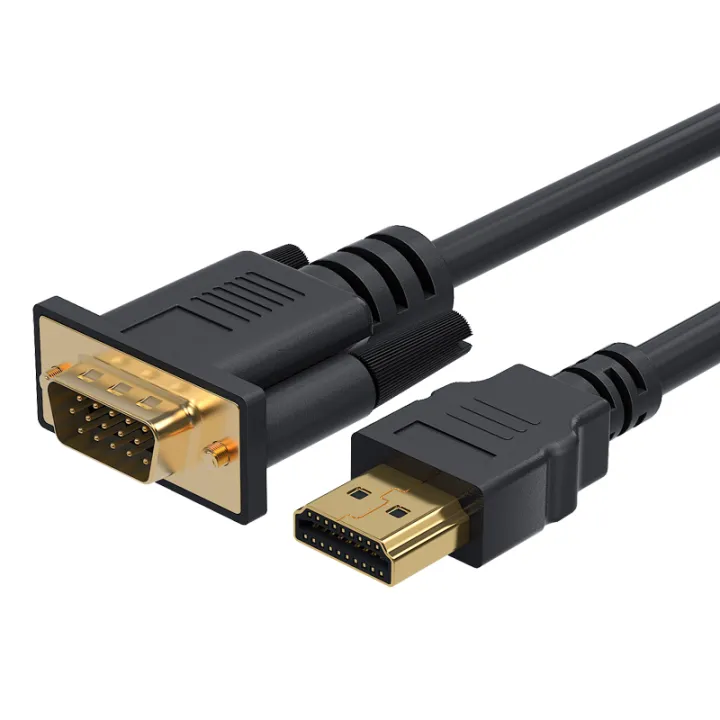 Hdmi To Vga Cable Laptop Host Connection Monitor Hd Connection With 