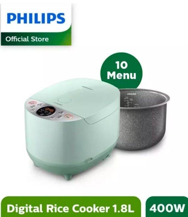 PHILIPS Digital Rice Cooker [1.8 L] HD4515/85 Magic com Penanak nasi