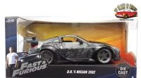 Nisssan 350z โตเกียวดริฟ FAST โมเดลรถเหล็ก 1/24 Fast And Furious