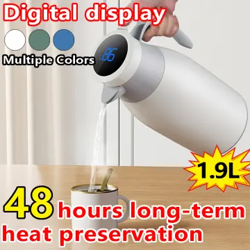 Large Capacity 2.2L 48 Hours Cold Hot Water Vacuum Flask Mug Thermal  Insulation Kettle Stainless Steel Vacuum Jug Thermos Tea Coffee Carafe Pot  - China Water Bottle and Travel Tumbler price