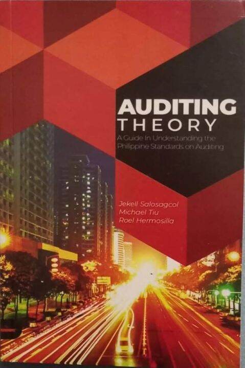 Auditing Theory By Salosagcol | Lazada PH