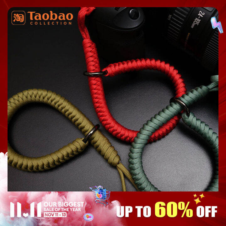 Camera Strap Hand-Woven Wrist Band for Fuji Mirrorless Camera Canon SLR ...