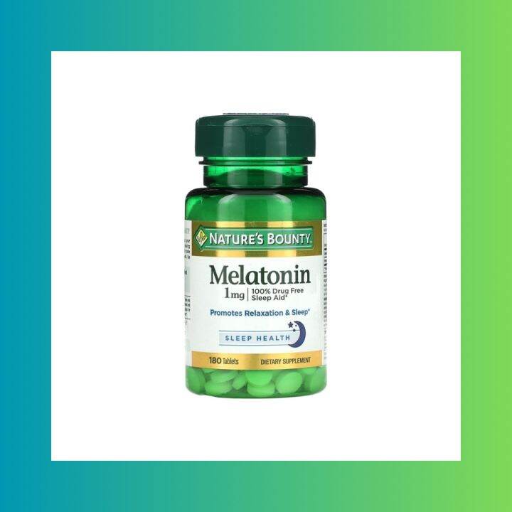 พร้อมส่ง / Nature's Bounty / 1mg / 180tablets | Lazada.co.th